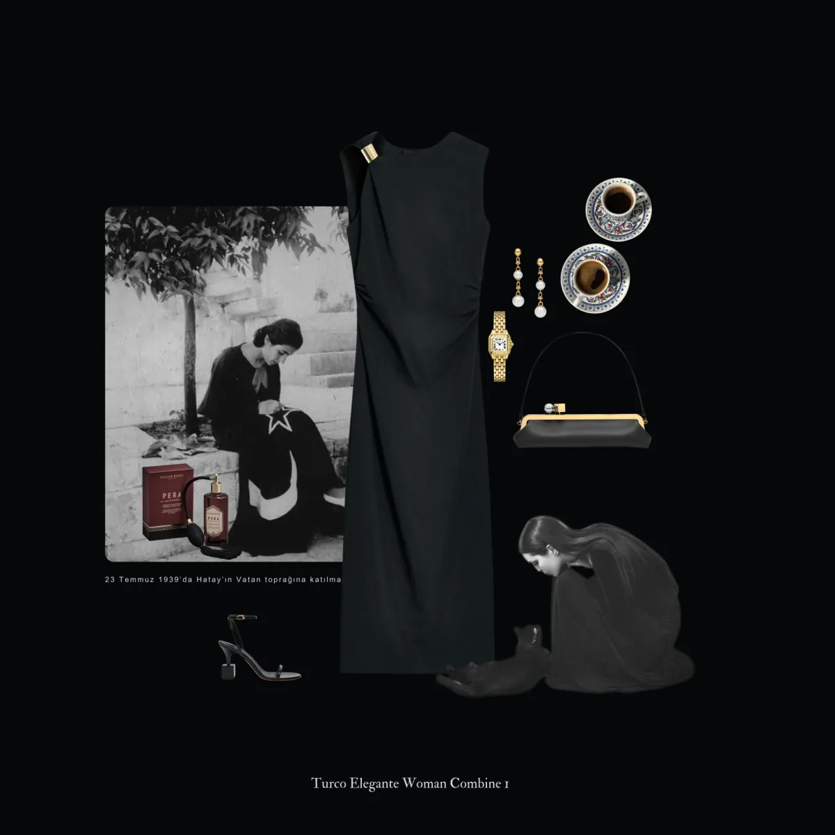 Turco Elegante Woman Combine